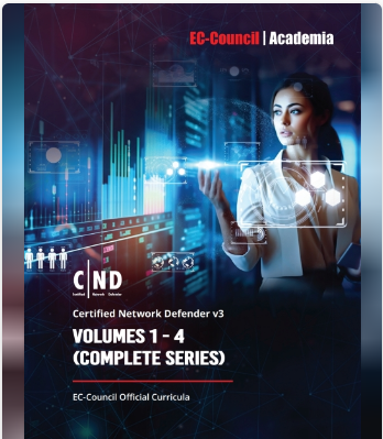 Certified Network Defender (CND) v3  eBook w/ iLabs (Volumes 1 through 4) + ECC Exam Voucher (Onsite)